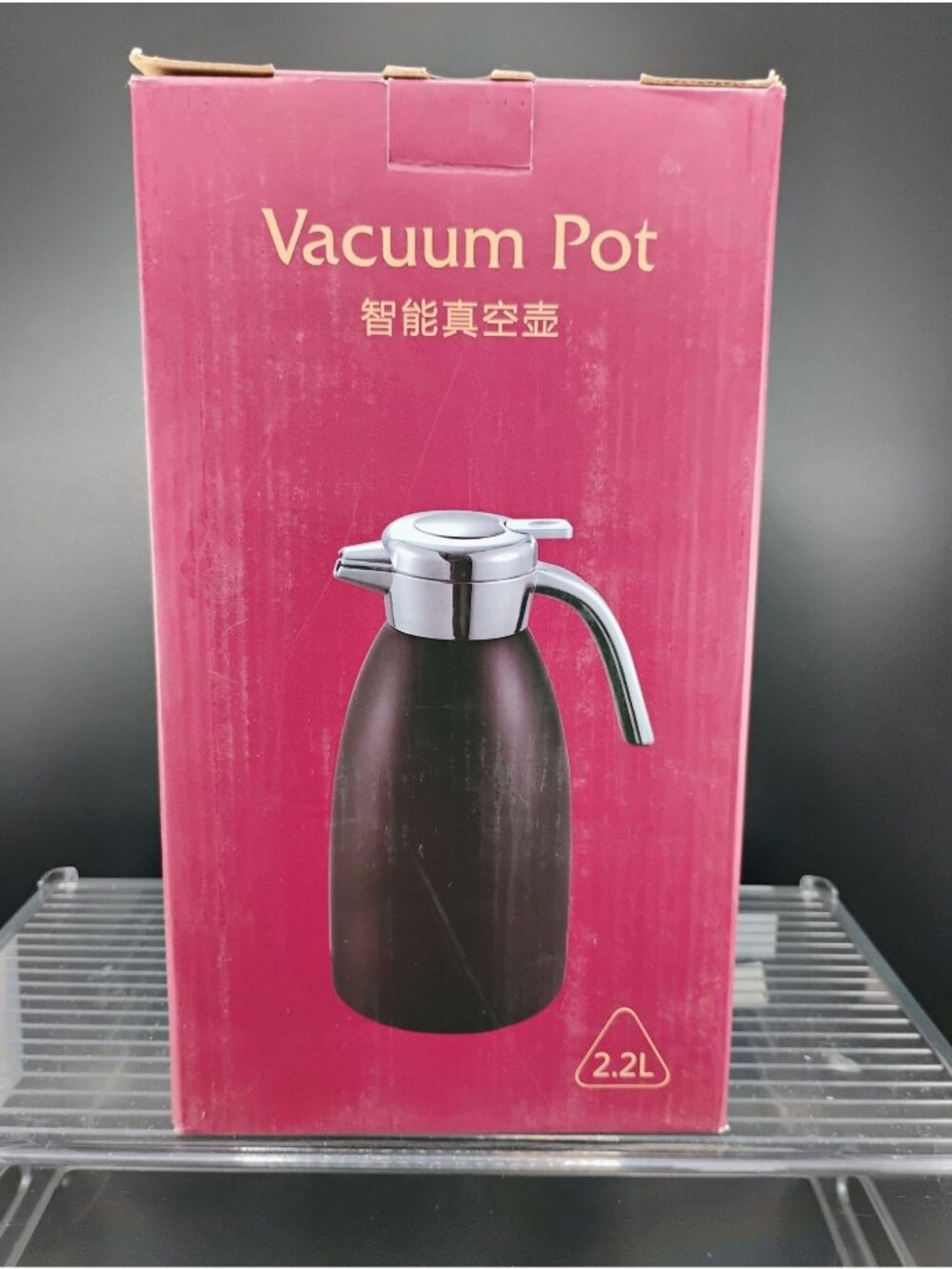 Vacuum Pot 2.2L Stainless Steel Double Wall Thermal Flask